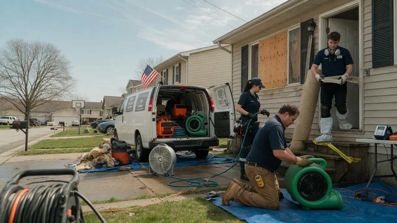 Water Damage Restoration in South Salem, OH near me